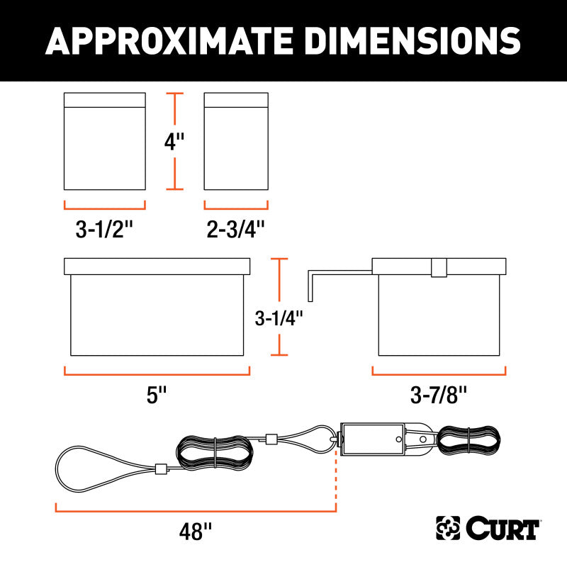 Curt Soft-Trac 2 Breakaway Kit