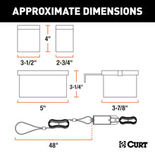 Load image into Gallery viewer, Curt Soft-Trac 2 Breakaway Kit