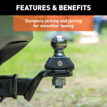 Load image into Gallery viewer, Curt RockerBall 2in Cushion Hitch Trailer Ball (1in Shank 7500lbs)