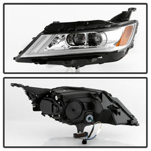 Load image into Gallery viewer, xTune 14-18 Chevy Impala (Excl Limited) DRL Halogen Projector Headlights - Chrm (PRO-JH-CIM15-LB-C)