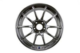 Advan RZII 17x7.0 +47 4x100 Racing Hyper Black Wheel