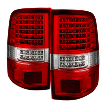 Load image into Gallery viewer, xTune Ford F150 Styleside 04-08 LED Tail Lights Red Clear ALT-JH-FF15004-LED-G2-RC