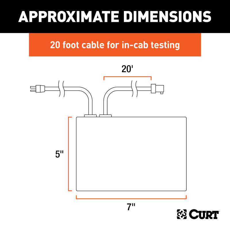 Curt Universal Trailer Brake Controller Tester