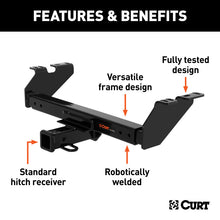 Load image into Gallery viewer, Curt Universal Class 3 Multi-Fit Trailer Hitch w/2in Receiver BOXED