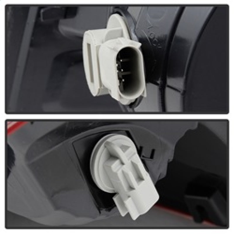 xTune Dodge Ram 1500 09-15 OEM Style Tail Lights Dark Red ALT-JH-DR09-OE-RSM