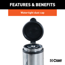Load image into Gallery viewer, Curt Hitch &amp; Coupler Lock Set (2in Receiver 2-1/2in Latch)