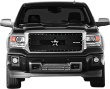 Load image into Gallery viewer, RBP RX-3 Series Studded Frame 1pc. Grille 14-15 GMC Sierra 1500 (Except All-Terrain Edition) - Black