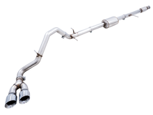 Load image into Gallery viewer, AWE Tuning 4th Gen GM 1500 5.3L 0FG Cat-Back Dual Side Exit (Flat Bumper) - Chrome Tips
