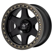 Load image into Gallery viewer, RBP 50R Cobra 17x9.0 6x139.7 BP / 4.5 BS / -12mm Offset 108mm CB Black w/Bronze Ring Wheel