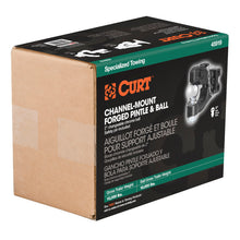 Load image into Gallery viewer, Curt Replacement Channel Mount Ball &amp; Pintle Combination (2in Ball 10000lbs)