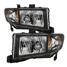 Load image into Gallery viewer, xTune Honda Ridgeline 06-13 Crystal Headlights Black HD-JH-HRID06-AM-BK