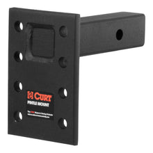 Load image into Gallery viewer, Curt Adjustable Pintle Mount (2in Shank 15000lbs 7in High 6in Long)