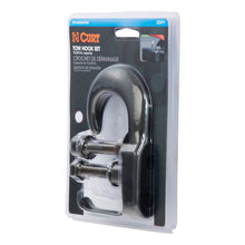 Load image into Gallery viewer, Curt Tow Hook w/Hardware (10000lbs Black)