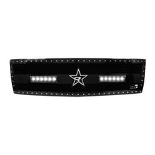 Load image into Gallery viewer, RBP RX-3 Midnight Edition Black LED Bar Grille (Studded) 07-10 Chevy Silverado 2500HD/3500HD