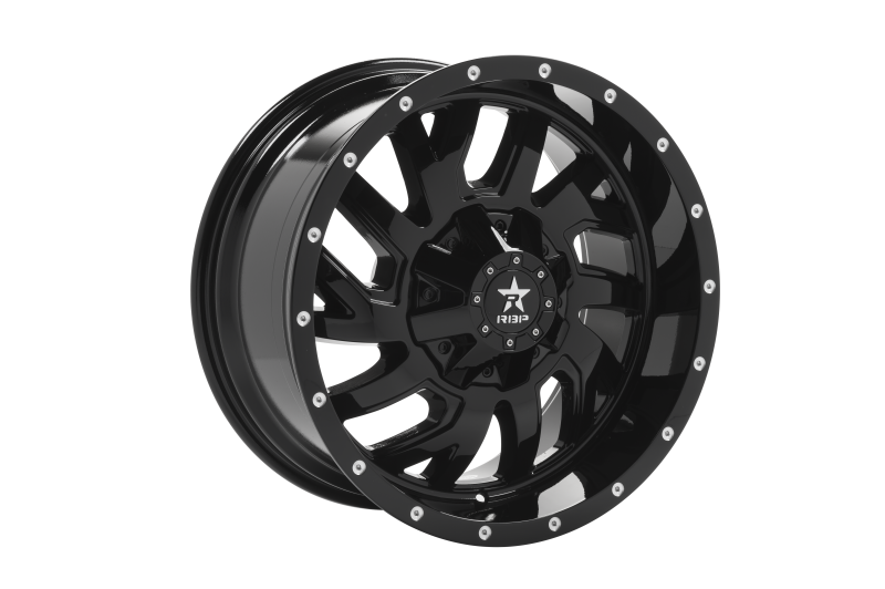 RBP 65R Glock 20x10 8x170 BP / 6 BS 10mm Offset 129mm CB (Hub Centric) Gloss Black Wheel