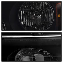 Load image into Gallery viewer, xTune Ford F150 04-08 Amber Crystal Headlights Black Smoked HD-JH-FF15004-AM-BSM
