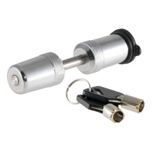 Load image into Gallery viewer, Curt Coupler Lock (1/4in Pin 7/8in Latch Span Barbell Chrome)