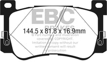 Load image into Gallery viewer, EBC 2017+ Genesis G90 5.0L Redstuff Front Brake Pads