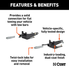 Load image into Gallery viewer, Curt Ram 16-18 1500 / 19-21 1500 Classic Custom Tow Bar Base Plate