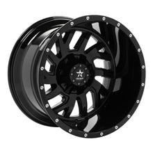 Load image into Gallery viewer, RBP 65R Glock 22x14 8x165.1 BP / 4.5 BS -76mm Offset 121.3mm CB (Hub Centric) Gloss Black Wheel