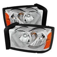 Load image into Gallery viewer, xTune Dodge Dakota 05-07 Crystal Headlights Chrome HD-JH-DDAK05-AM-C