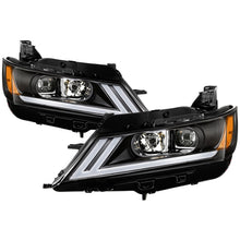 Load image into Gallery viewer, xTune 14-18 Chevy Impala (Excl Limited) DRL Halogen Projector Headlights - Blk (PRO-JH-CIM15-LB-BK)