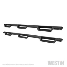 Load image into Gallery viewer, Westin/HDX 07-19 Chevy Silv 2500/3500 Crew (8ft) (Excl Dually) Drop WTW Nerf Step Bars - Blk