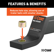 Load image into Gallery viewer, Curt Reducer Bushing (From 1-1/4in to 1in Shank)