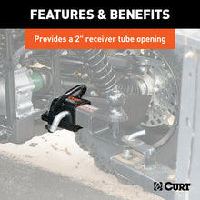 Load image into Gallery viewer, Curt Bolt-On ATV Tongue Adapter w/2in Receiver
