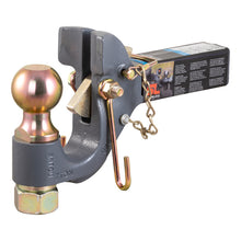 Load image into Gallery viewer, Curt SecureLatch Receiver-Mount Ball &amp; Pintle Hitch Combo (2in Shank 2-5/16in Ball 14K)