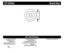 Load image into Gallery viewer, StopTech 03-09 Chrysler PT Cruiser Tur / 03-05 Dodge Neon SRT-4 Rear Left Slotted &amp; Drilled Rotor