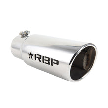 Load image into Gallery viewer, RBP RX-7 Polished Exhaust Tip Inlet 3.5in. / Outlet 4.5in. / Length 12in. - Stainless Steel