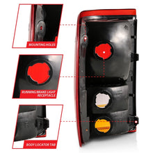 Load image into Gallery viewer, ANZO 1993-1997 Ford Ranger Tail Light Red/Clear (OE)