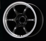 Advan RG-D2 15x8.0 +28 4x100 Machining and Black Gunmetallic Wheel
