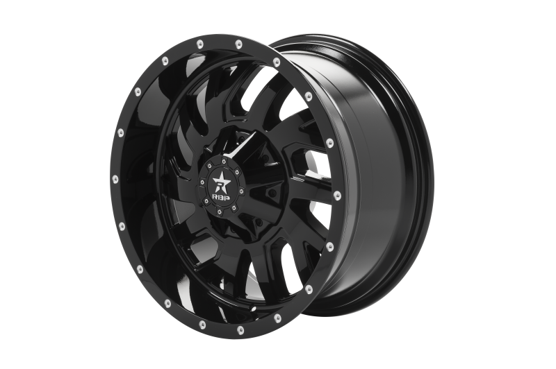 RBP 65R Glock 20x10 8x170 BP / 6 BS 10mm Offset 129mm CB (Hub Centric) Gloss Black Wheel