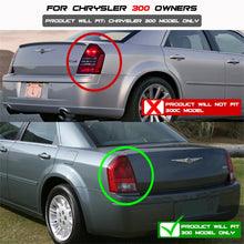Load image into Gallery viewer, Spyder Chrysler 300 05-07 V2 Light Bar LED Tail Lights - Black ALT-YD-CHR305V2-LED-BK