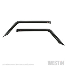 Load image into Gallery viewer, Westin 2018-2019 Jeep Wrangler JL Slim Wind Deflector 2pc - Smoke