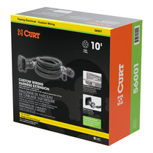 Load image into Gallery viewer, Curt 95-10 Dodge Ram 2500 10ft Custom Wiring Harness Extension (Adds 7-Way RV Blade to Truck Bed)