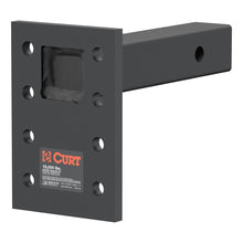 Load image into Gallery viewer, Curt Adjustable Pintle Mount (2in Shank 15000lbs 7in High 8in Long)