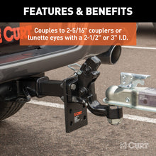Load image into Gallery viewer, Curt Ball &amp; Pintle Combination (2-5/16in Ball 16000lbs Ball Capacity)