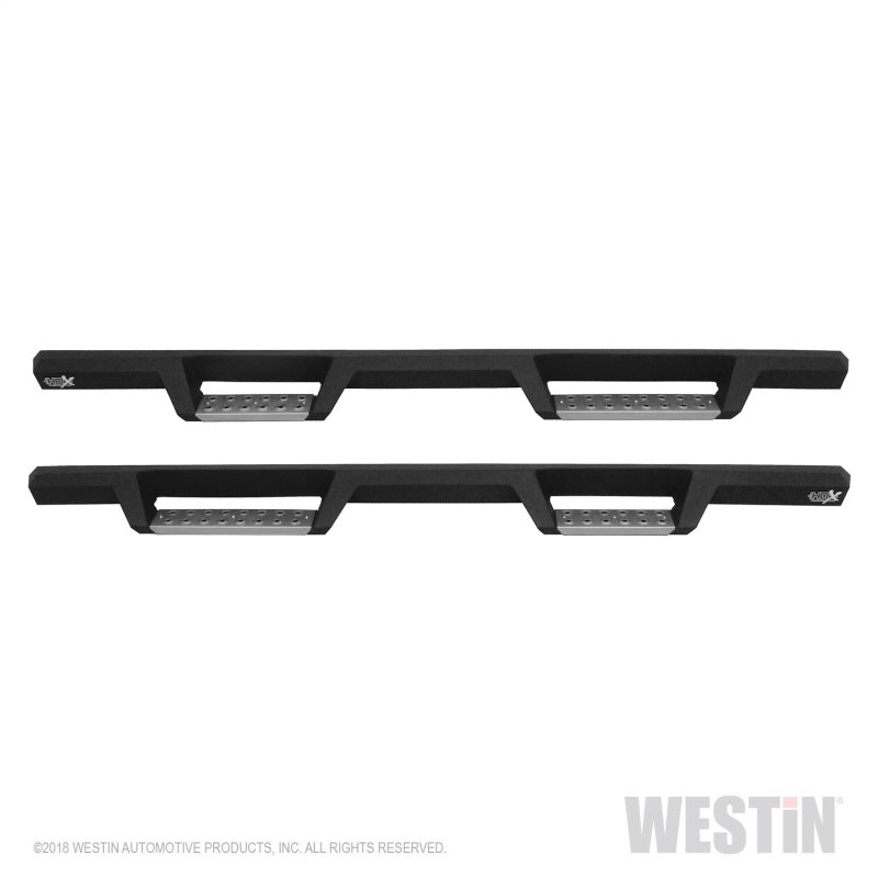 Westin/HDX 15-18 Chevrolet/GMC Colorado/Canyon Crew Cab HDX Stainless Drop Nerf Step Bar - Black