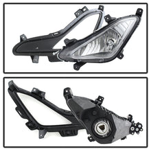 Load image into Gallery viewer, Spyder Hyundai Elantra 2014+ OEM Style Fog Lights W/Switch Clear FL-HYE2014-C