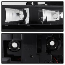 Load image into Gallery viewer, xTune 92-94 Blazer Full Size Corner/LED Bumper Headlights Black HD-JH-CCK88-LED-AM-BK-SET