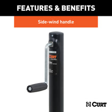Load image into Gallery viewer, Curt A-Frame Jack w/Side Handle (2000lbs 14-1/2in Travel)