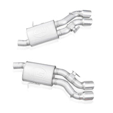 Load image into Gallery viewer, Stainless Works 2016-18 Cadillac CTS-V Sedan Axle Back System Dual-Mode Turbo Mufflers 4in Tips