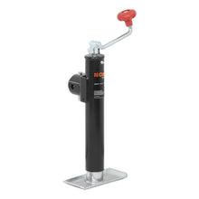 Load image into Gallery viewer, Curt Pipe-Mount Swivel Jack w/Top Handle (5000lbs 10in Travel Packaged)