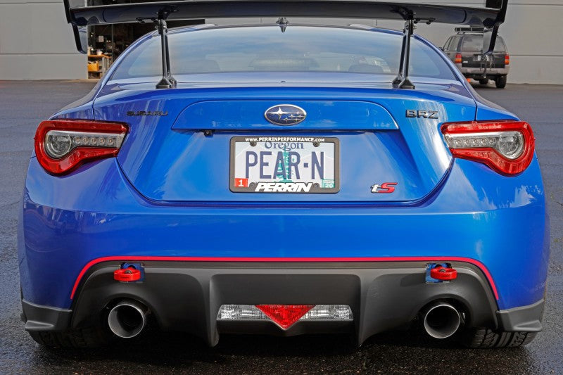 Perrin Subaru BRZ/Scion FR-S/Toyota 86 Tow Hook Kit (Rear) - Red