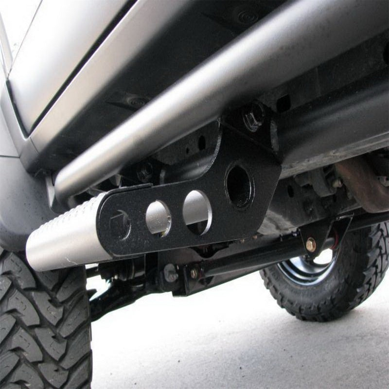 N-Fab RKR Step System 15-17 Ford F-150 SuperCrew - Tex. Black - 1.75in