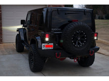 Load image into Gallery viewer, Spyder Jeep Wrangler 07-15 LED Tail Lights Black ALT-YD-JWA07-LED-BK
