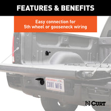 Load image into Gallery viewer, Curt 15-18 Ford F-250 Super Duty 7ft Wiring Harness Extension (Adds 7-Way RV Blade to Truck Bed)